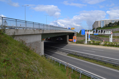 Bundesautobahn A 4 Jena-Lobeda Anschlustelle Jena-Zentrum Stadtrodaer Strae 77