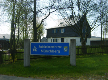 Autobahnmeisterei Reichsautobahn Betriebsdienst Strassenmeisterei Münchberg BM 368