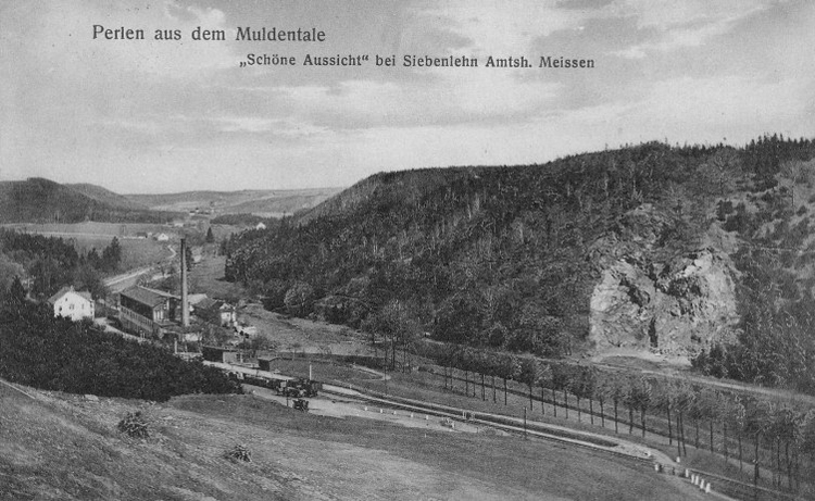 Reichsautobahn Talbrücke über die Freiberger Mulde bei Siebenlehn 1