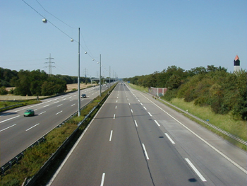 A555 Bundesautobahn Köln - Bonn Kraftwagenstraße Verkehrsgeschichte Schnellverkehr Bundesfernstraße Autobahnbau 130