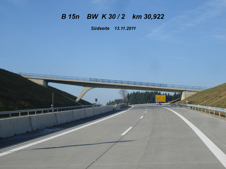 B15n Neue Brcke berfhrung Wirtschaftsweg Winkelsa Bw 30-2 12