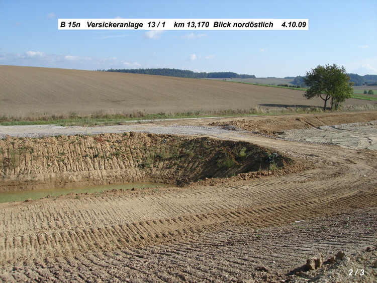 Bundesstraße B 15 neu K12- Versickeranlage VSA 1 4006 (2)